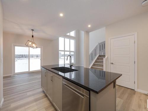 13023 213 Street, Edmonton, AB - Indoor Photo Showing Kitchen With Upgraded Kitchen