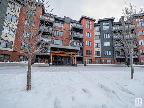 306 5 St Louis Street, St. Albert, AB - Outdoor With Balcony With Facade