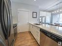 306 5 St Louis Street, St. Albert, AB  - Indoor Photo Showing Kitchen With Double Sink With Upgraded Kitchen 