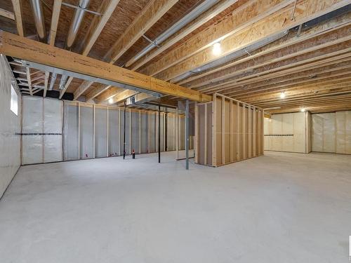 161 Stonehouse Way, Leduc, AB - Indoor Photo Showing Basement