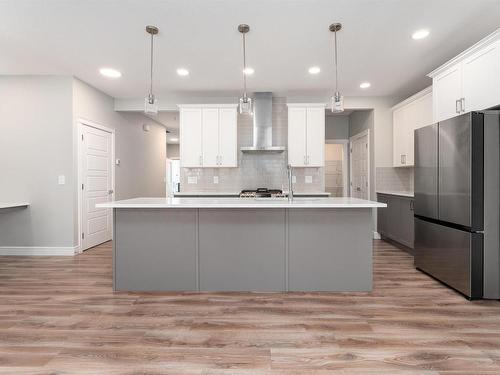 16720 30 Avenue, Edmonton, AB - Indoor Photo Showing Kitchen With Upgraded Kitchen