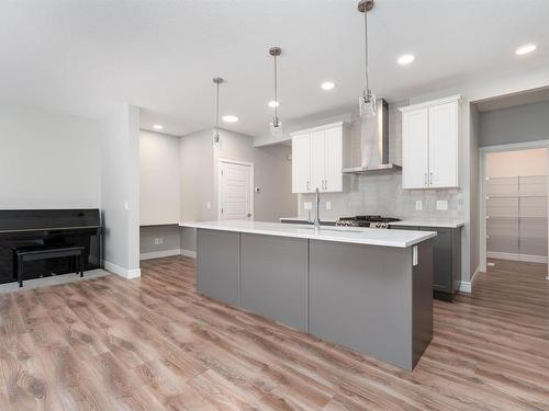 16720 30 Avenue, Edmonton, AB - Indoor Photo Showing Kitchen With Upgraded Kitchen