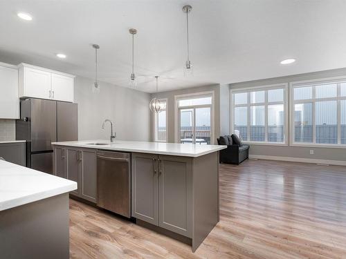 16720 30 Avenue, Edmonton, AB - Indoor Photo Showing Kitchen With Upgraded Kitchen