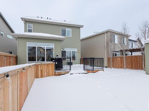 4658 Alwood Way, Edmonton, AB - Outdoor With Deck Patio Veranda With Exterior