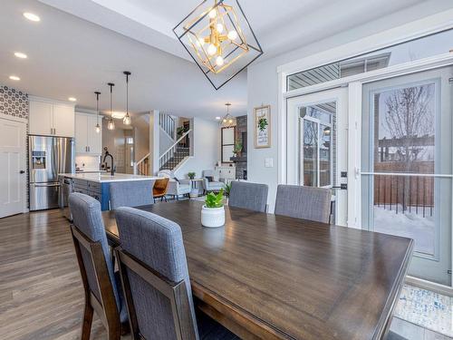 4658 Alwood Way, Edmonton, AB - Indoor Photo Showing Dining Room