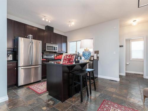 4947 Terwillegar Common, Edmonton, AB - Indoor Photo Showing Kitchen With Stainless Steel Kitchen