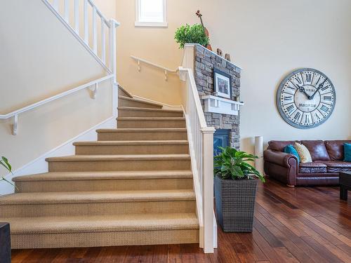 3620 14 Street Nw, Edmonton, AB - Indoor Photo Showing Other Room With Fireplace