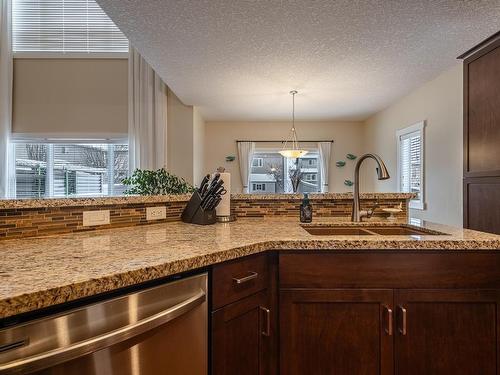 3620 14 Street Nw, Edmonton, AB - Indoor Photo Showing Kitchen With Double Sink