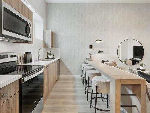 118 Stiles Bend, Leduc, AB - Indoor Photo Showing Kitchen