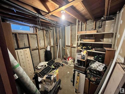 6728 136 Avenue, Edmonton, AB - Indoor Photo Showing Basement