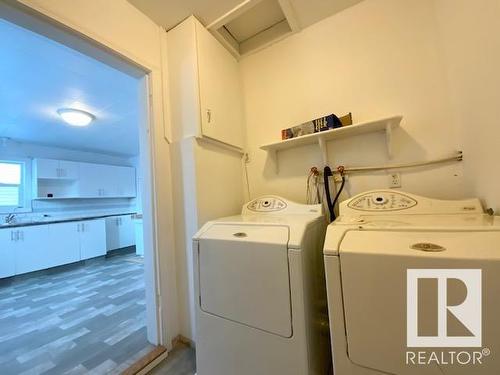 4725 49 Avenue, Wetaskiwin, AB - Indoor Photo Showing Laundry Room