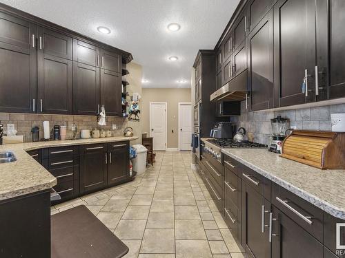 61016 Hwy 897, Rural Bonnyville M.D., AB - Indoor Photo Showing Kitchen With Double Sink With Upgraded Kitchen