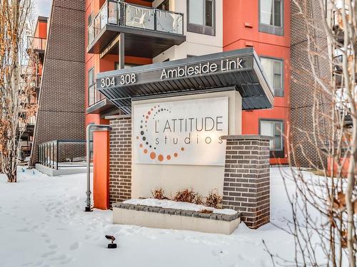 201 304 Ambleside Link Link, Edmonton, AB - Outdoor With Balcony