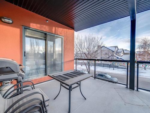 201 304 Ambleside Link Link, Edmonton, AB - Outdoor With Balcony