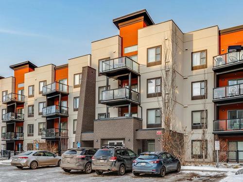 201 304 Ambleside Link Link, Edmonton, AB - Outdoor With Balcony With Facade