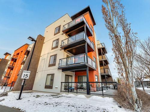 201 304 Ambleside Link Link, Edmonton, AB - Outdoor With Balcony