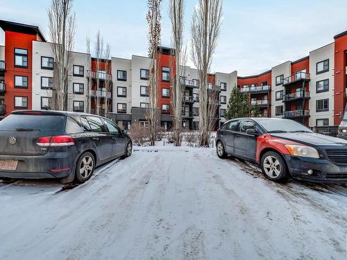 201 304 Ambleside Link Link, Edmonton, AB - Outdoor With Balcony With Facade