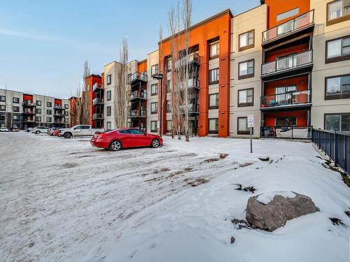 201 304 Ambleside Link Link, Edmonton, AB - Outdoor With Balcony With Facade