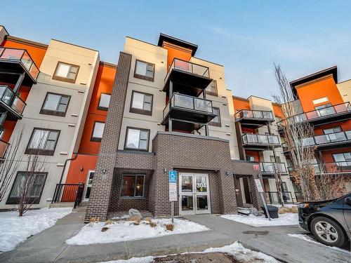 201 304 Ambleside Link Link, Edmonton, AB - Outdoor With Balcony With Facade