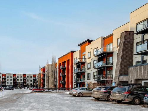 201 304 Ambleside Link Link, Edmonton, AB - Outdoor With Balcony With Facade