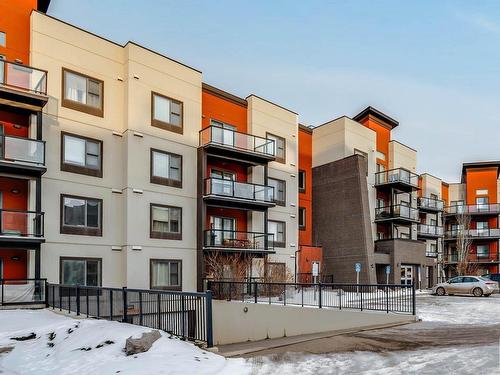 201 304 Ambleside Link Link, Edmonton, AB - Outdoor With Balcony With Facade