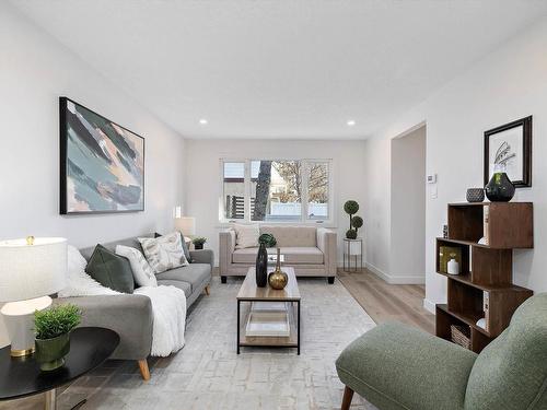 9C Twin Terrace, Edmonton, AB - Indoor Photo Showing Living Room