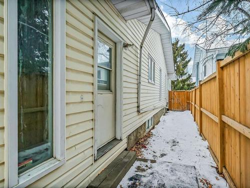 4019 34A Avenue, Edmonton, AB - Outdoor With Deck Patio Veranda With Exterior