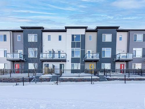 130 804 Welsh Drive, Edmonton, AB - Outdoor With Balcony With Facade