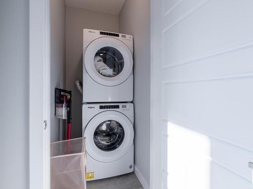 130 804 Welsh Drive, Edmonton, AB - Indoor Photo Showing Laundry Room