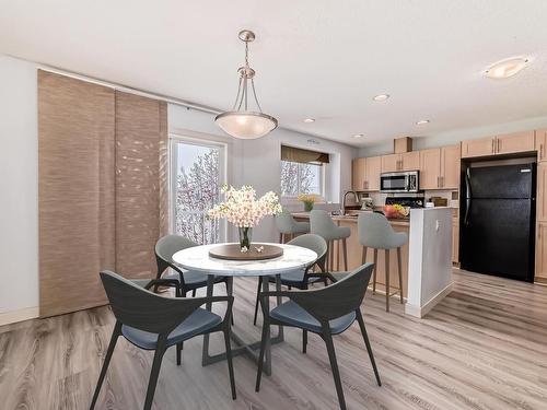 12 Fairfax Lane, Devon, AB - Indoor Photo Showing Dining Room