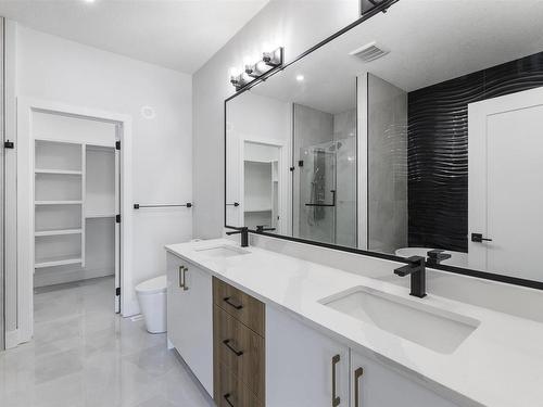 2028 155 Avenue, Edmonton, AB - Indoor Photo Showing Bathroom