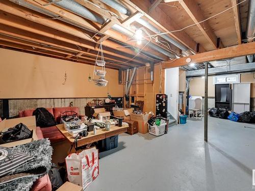 17779 81 Avenue, Edmonton, AB - Indoor Photo Showing Basement