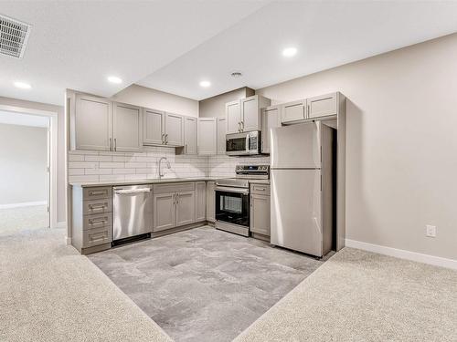 3504 4 Street, Edmonton, AB - Indoor Photo Showing Kitchen