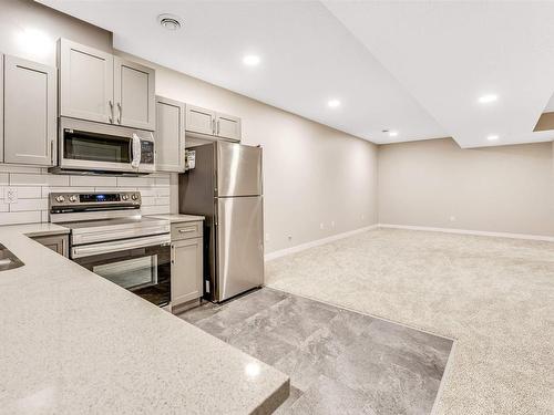 3504 4 Street, Edmonton, AB - Indoor Photo Showing Kitchen