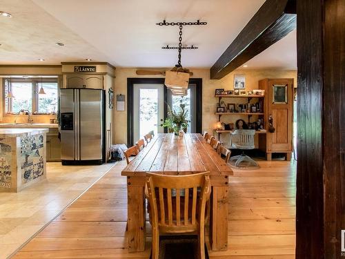 59512 Rge Rd 33, Rural Barrhead County, AB - Indoor Photo Showing Dining Room