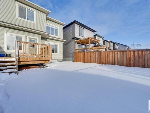 9325 Cooper Bend, Edmonton, AB - Outdoor With Deck Patio Veranda With Exterior