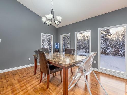 3 Zahar Drive, Rural Sturgeon County, AB - Indoor Photo Showing Dining Room