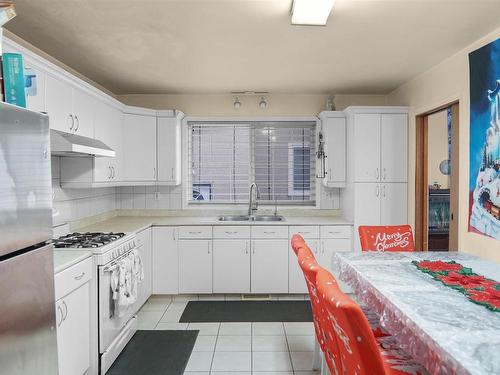 8004 130 Avenue, Edmonton, AB - Indoor Photo Showing Kitchen With Double Sink