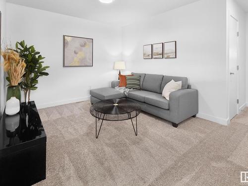 3404 169 Street, Edmonton, AB - Indoor Photo Showing Living Room