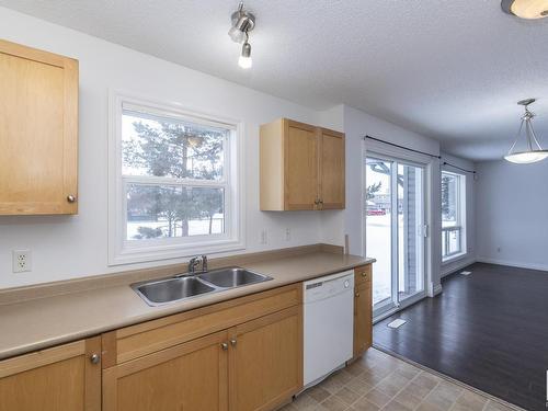 121 12050 17 Avenue, Edmonton, AB - Indoor Photo Showing Kitchen With Double Sink