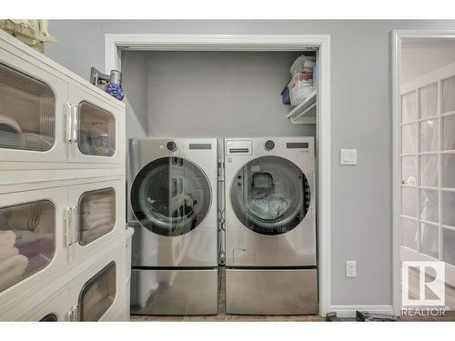 4 4908 43 Street, Legal, AB - Indoor Photo Showing Laundry Room