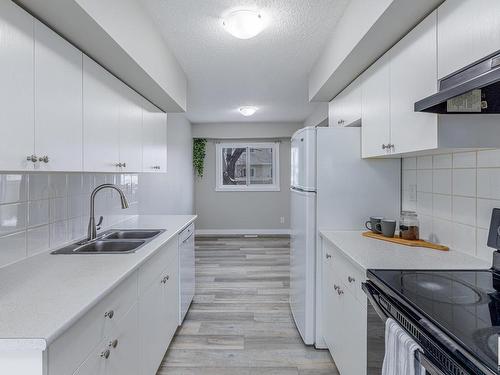 204 Centennial Court Nw, Edmonton, AB - Indoor Photo Showing Kitchen With Double Sink