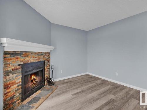 658 Lakewood Road, Edmonton, AB - Indoor With Fireplace