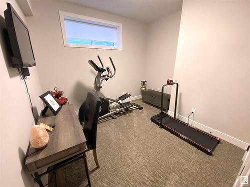 3 Holt Cove, Spruce Grove, AB - Indoor Photo Showing Gym Room