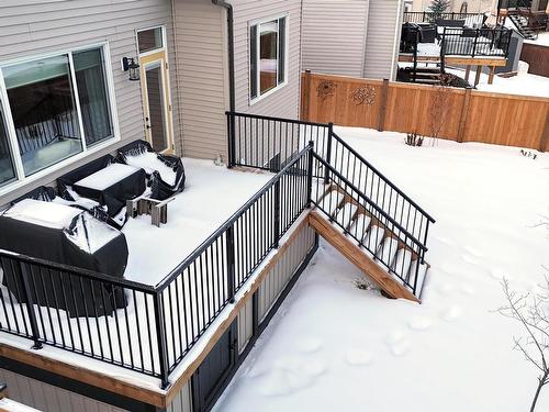 3 Holt Cove, Spruce Grove, AB - Outdoor With Deck Patio Veranda With Exterior