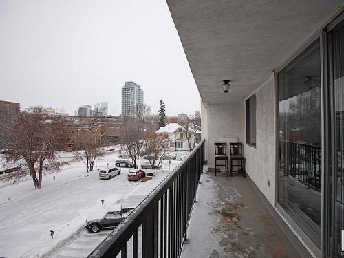 307 11307 99 Avenue, Edmonton, AB - Outdoor With Balcony