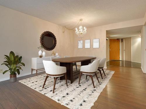 5A 10050 118 Street, Edmonton, AB - Indoor Photo Showing Dining Room