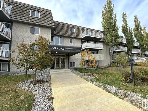 402 8604 Gateway Boulevard, Edmonton, AB - Outdoor With Balcony