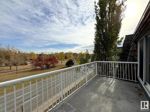 402 8604 Gateway Boulevard, Edmonton, AB - Outdoor With Balcony