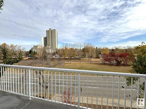 402 8604 Gateway Boulevard, Edmonton, AB - Outdoor With Balcony